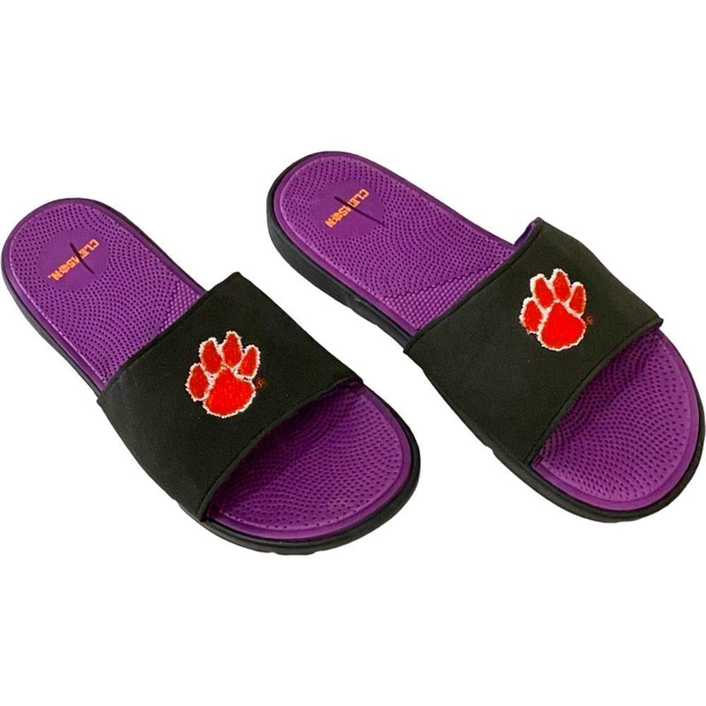 Clemson Tiger Slide Sandals​​​ - Picture 3 of 6